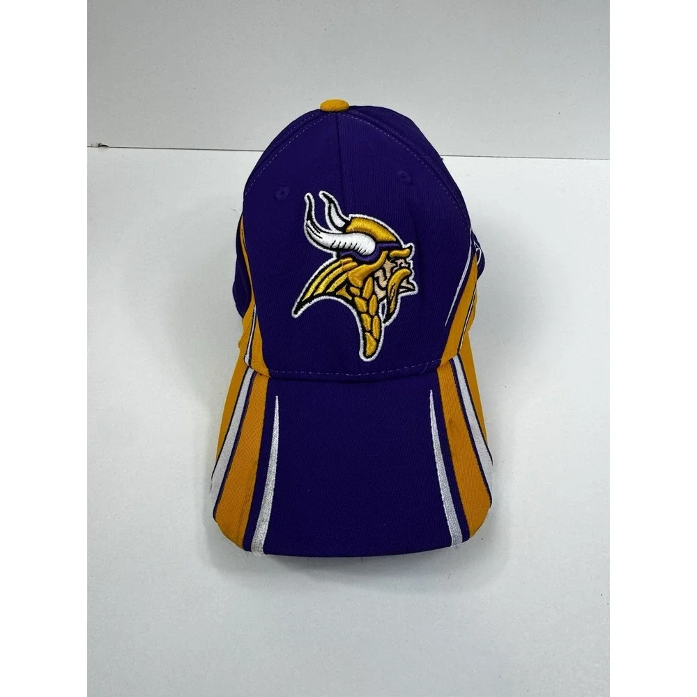 Minnesota Vikings NFL Mens One Size Hat Cap Adjustable Reebok Team NFL - Retro